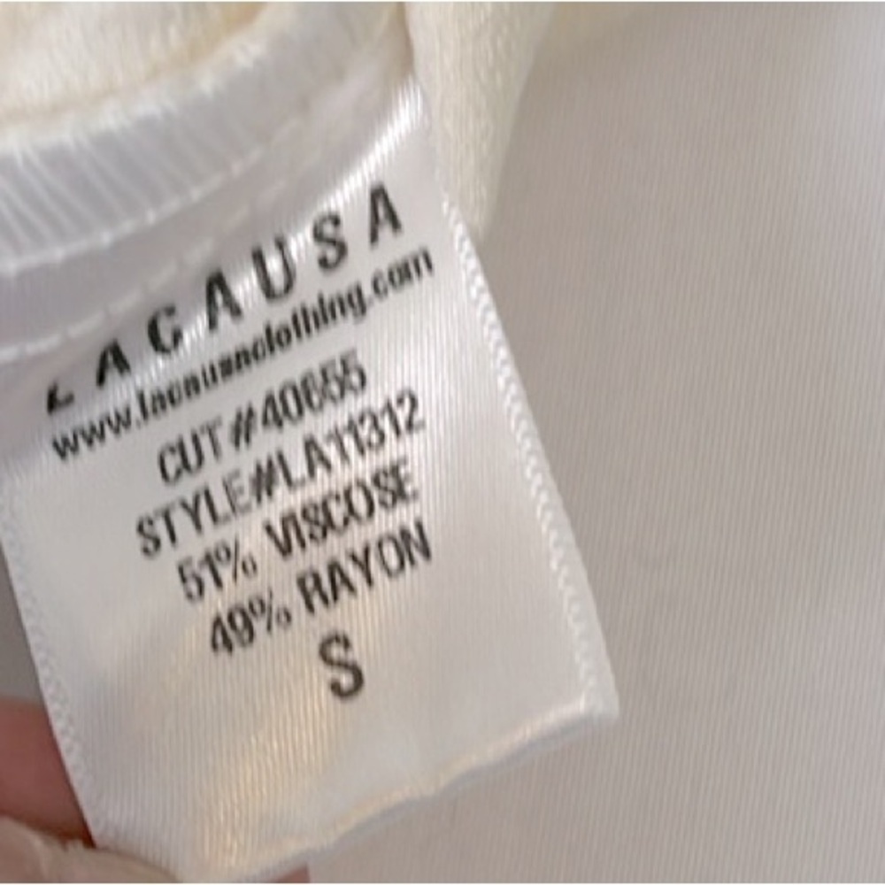 Anthropologie LaCausa New Women’s Small Satin Off The Shoulder‎ Top - Picture 4 of 9